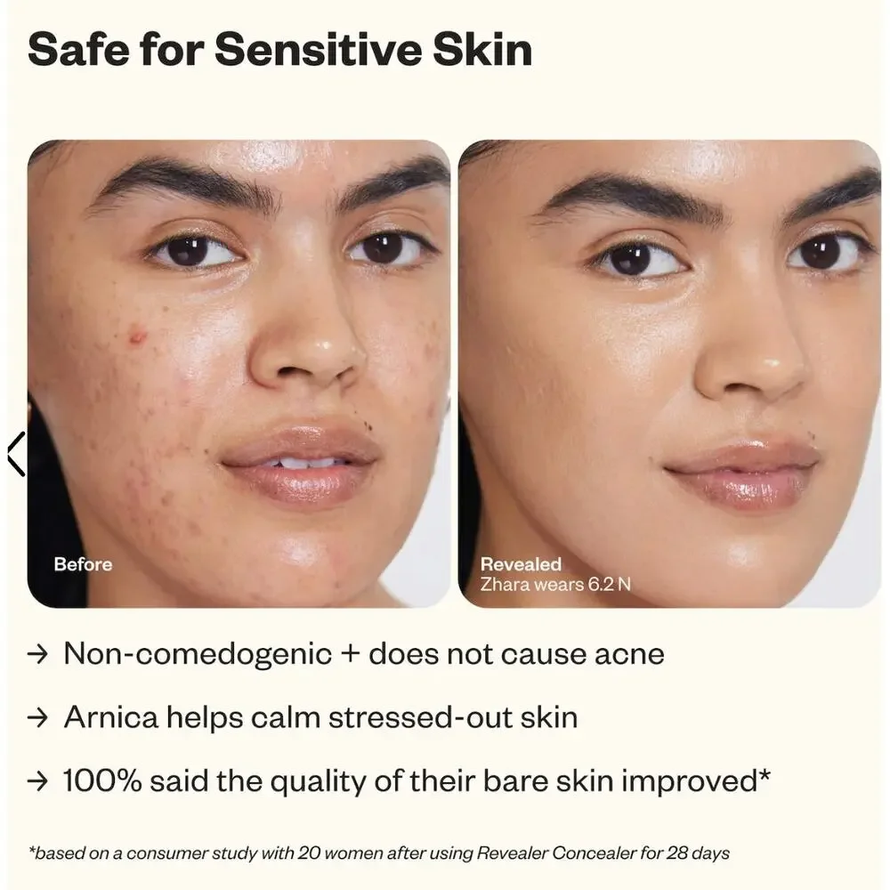 NIB Kosas Super Creamy+Brightening Concealer w/ Caffeine and Hyaluronic Acid